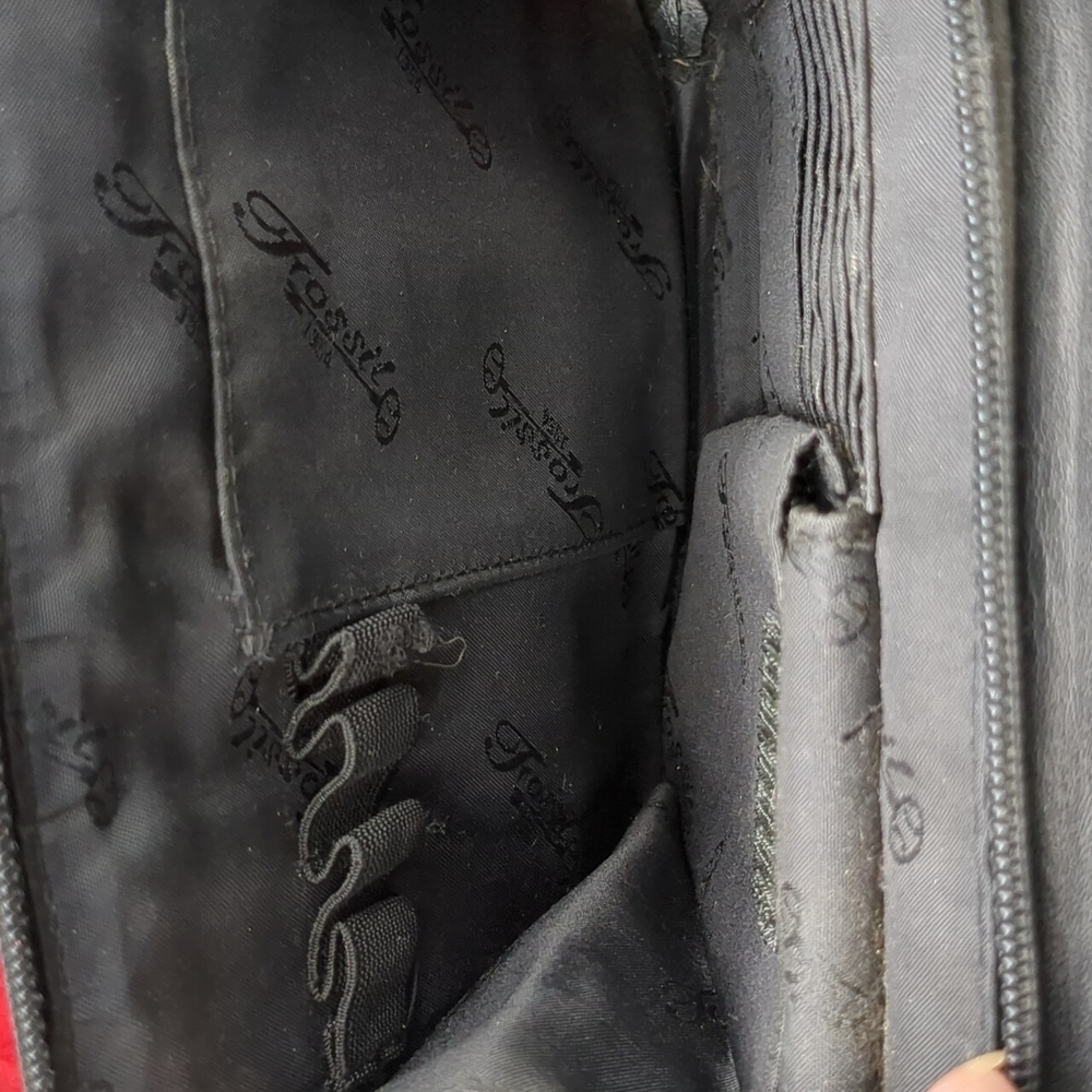 Fossil black leather purse - Picture 4 of 13